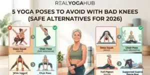 5 Yoga Poses to Avoid With Bad Knees
