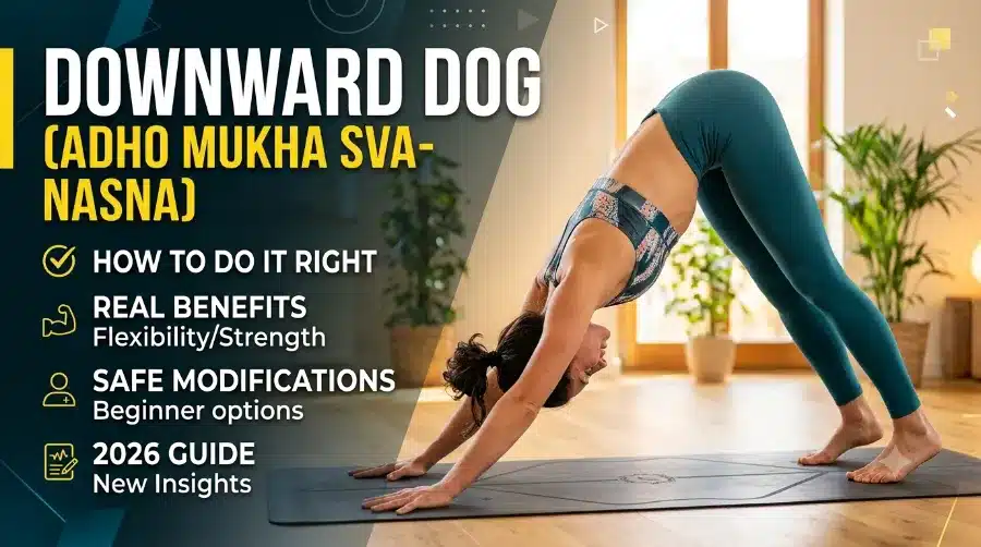 downward dog yoga pose