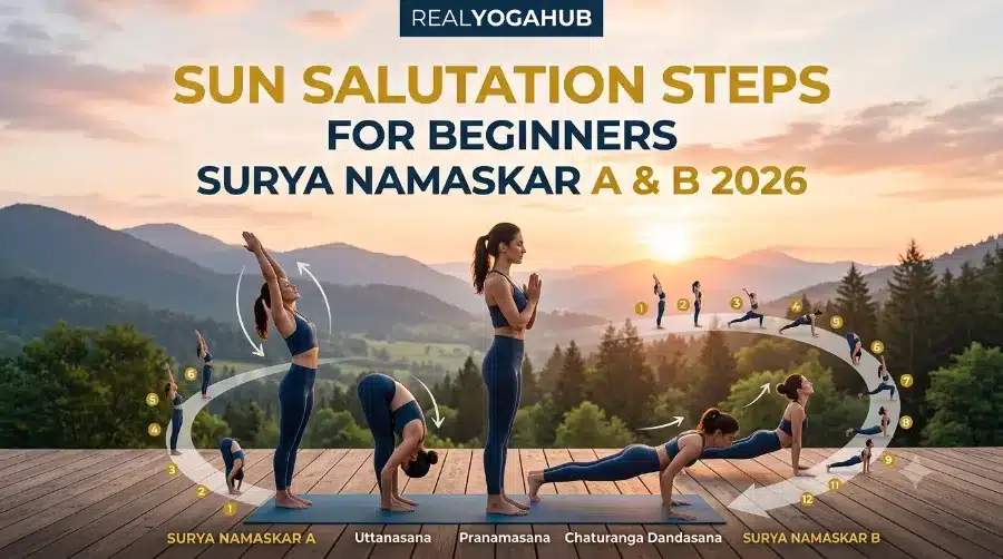 Sun Salutation Steps