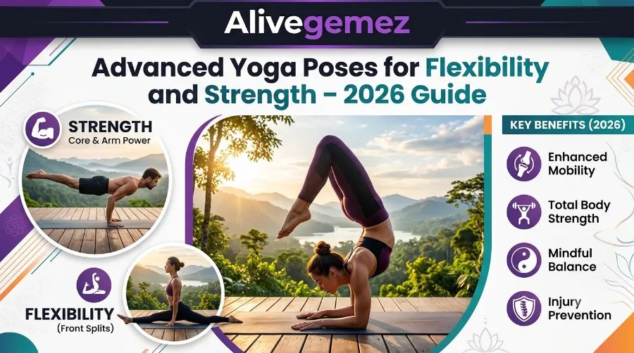 advanced yoga poses tutorial