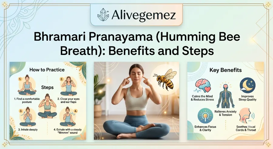 bhramari pranayama bee breath
