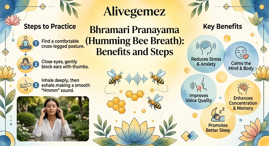 bhramari pranayama bee breath