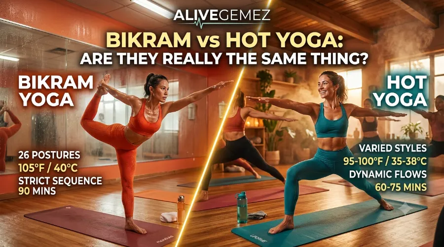 bikram vs hot yoga difference