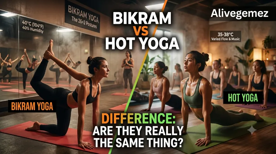 bikram vs hot yoga difference