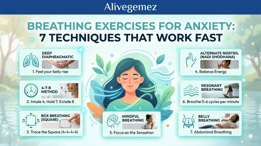 breathing exercises anxiety relief