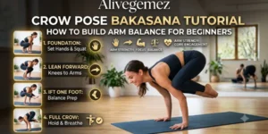 crow pose bakasana tutorial
