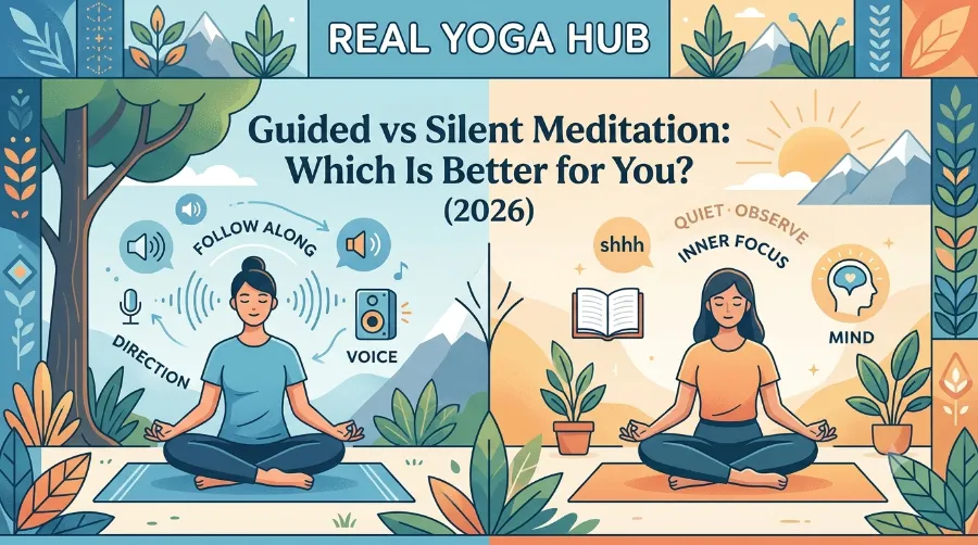 guided vs silent meditation