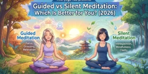 guided vs silent meditation