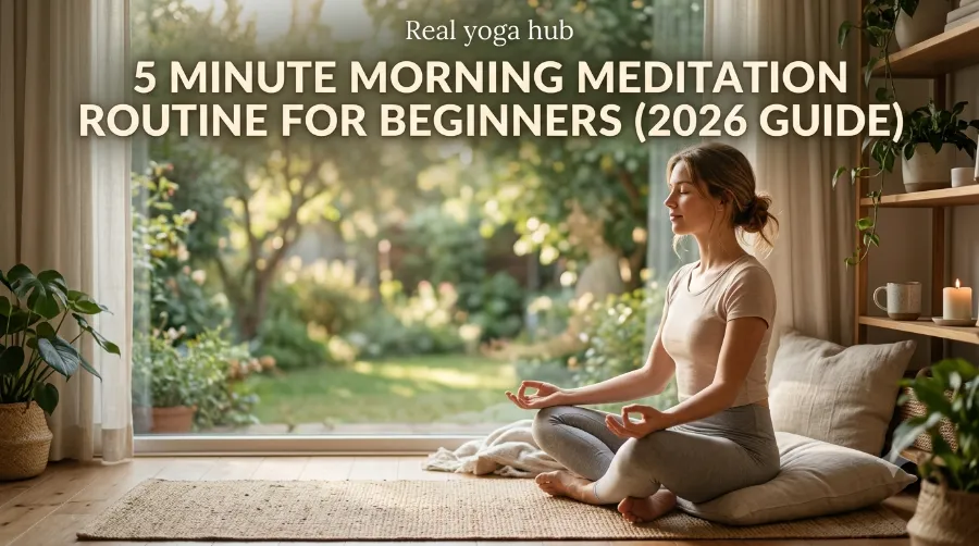 morning meditation routine beginners