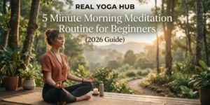 morning meditation routine beginners