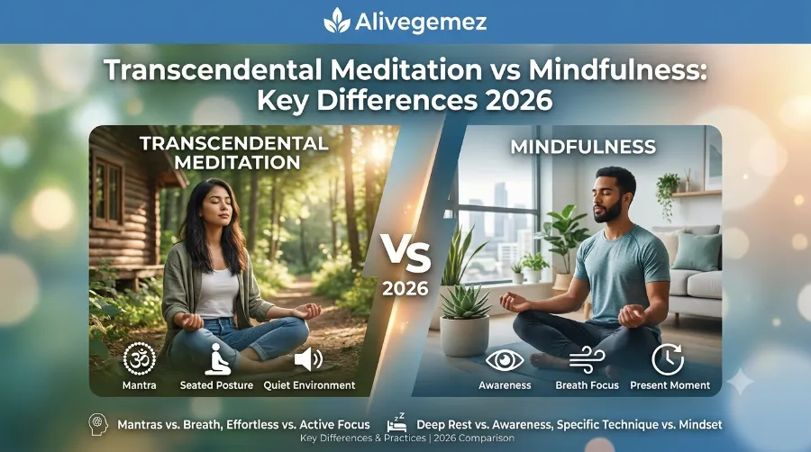 transcendental meditation vs mindfulness
