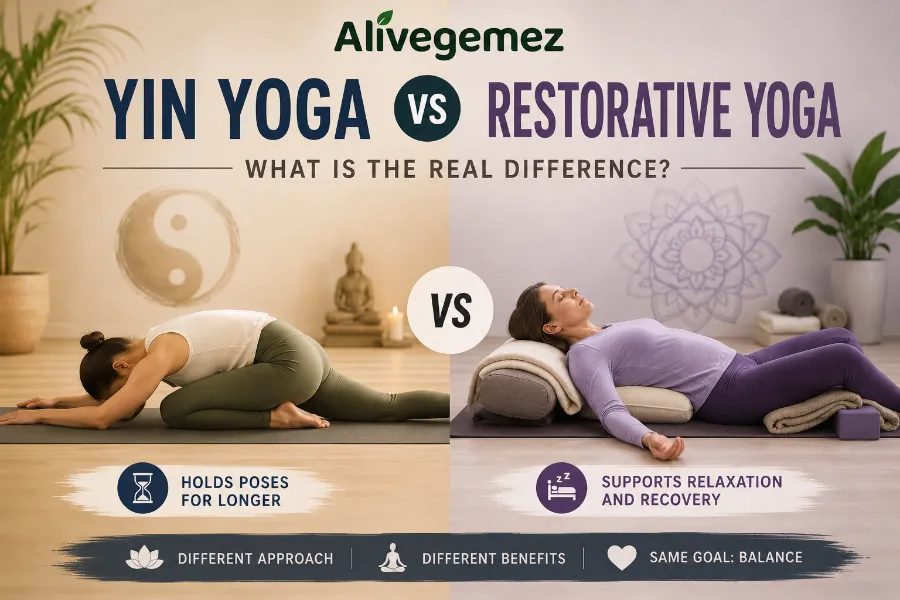yin yoga vs restorative yoga