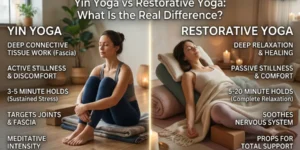yin yoga vs restorative yoga