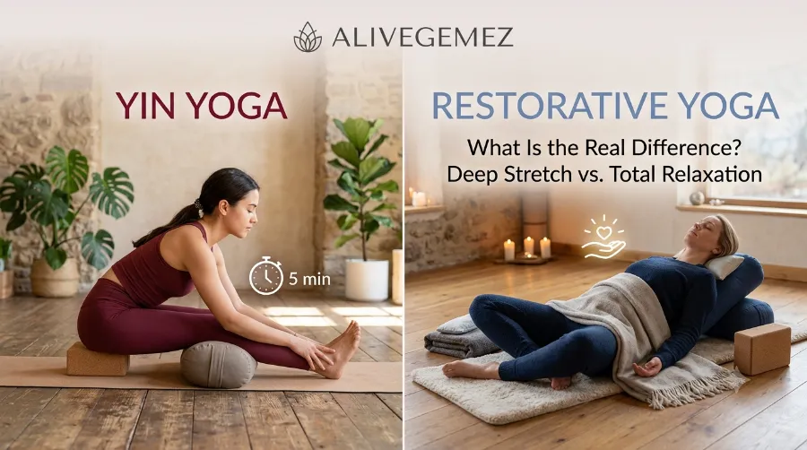yin yoga vs restorative yoga