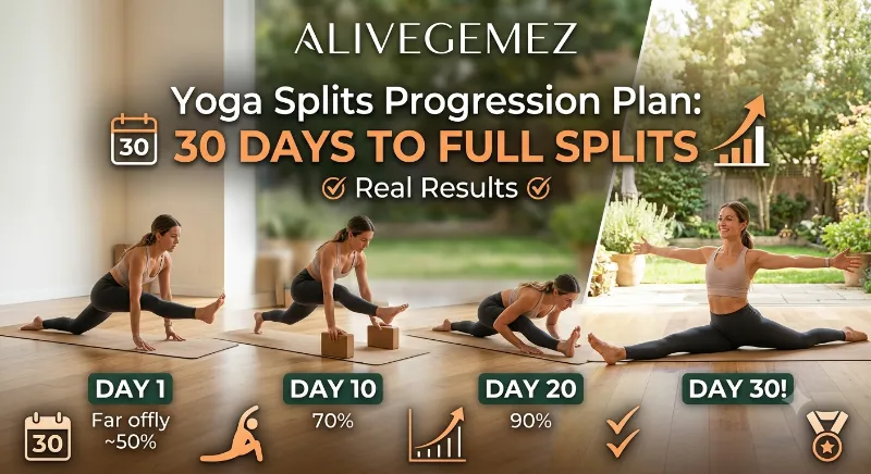 yoga splits progression plan
