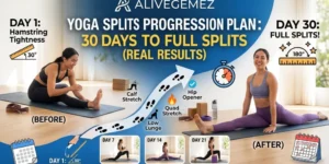 yoga splits progression plan