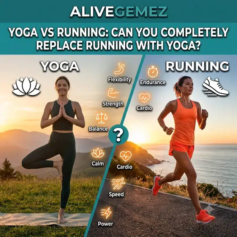 yoga vs running replace