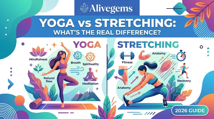 yoga vs stretching .