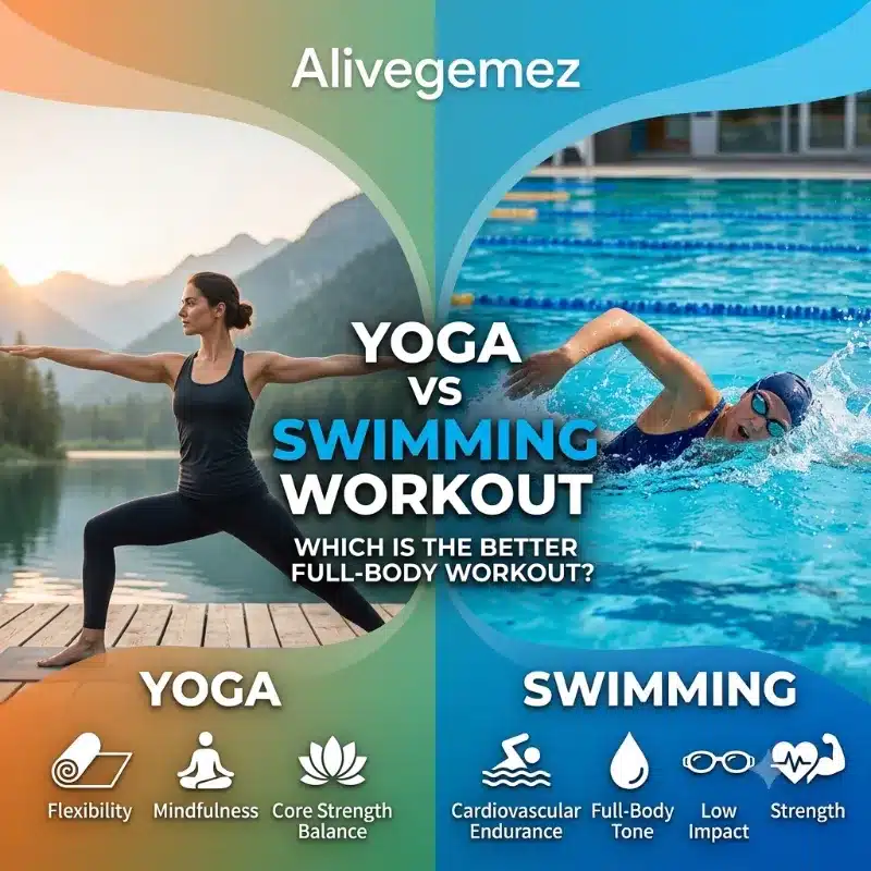 yoga vs swimming workout