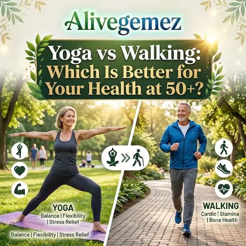 yoga vs walking health 50.