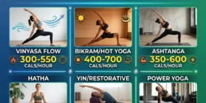 calories burned doing yoga