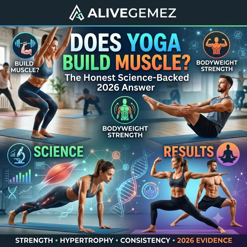 does yoga build muscle