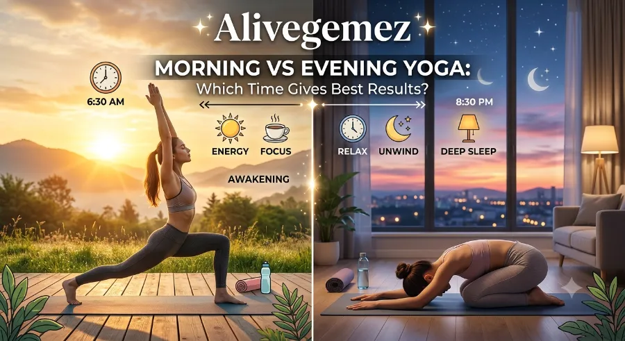 morning vs evening yoga
