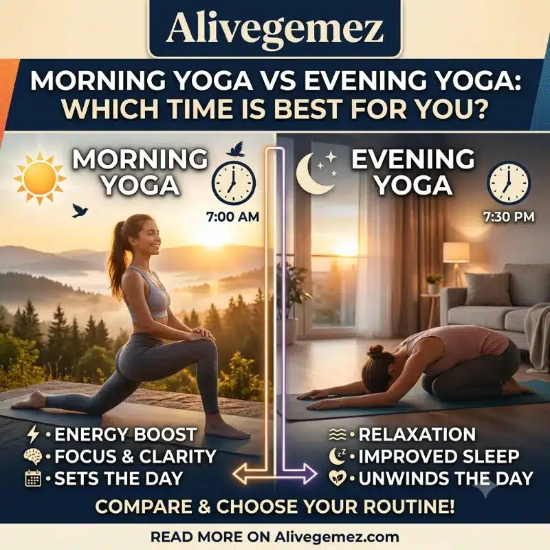 morning yoga vs evening yoga