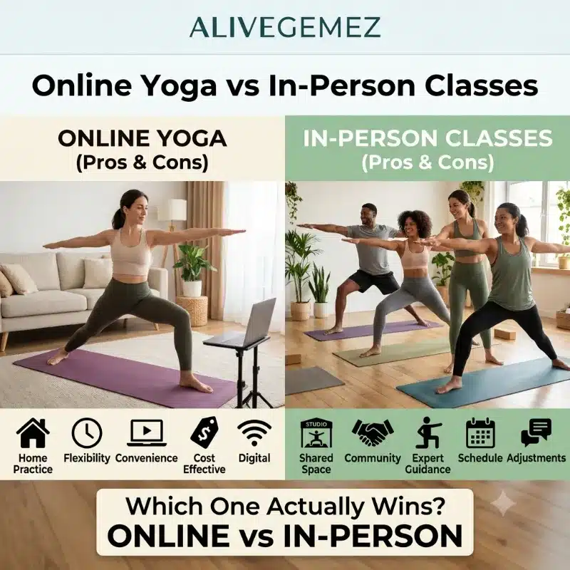 online yoga vs in person