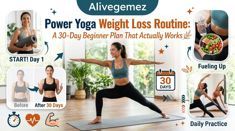 power yoga weight loss routine