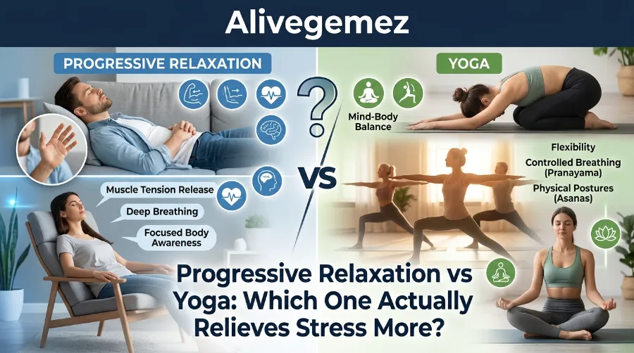 progressive relaxation vs yoga