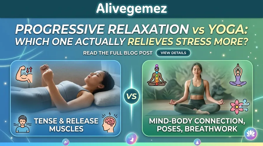 progressive relaxation vs yoga