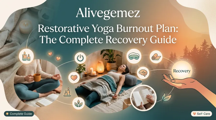 restorative yoga burnout plan