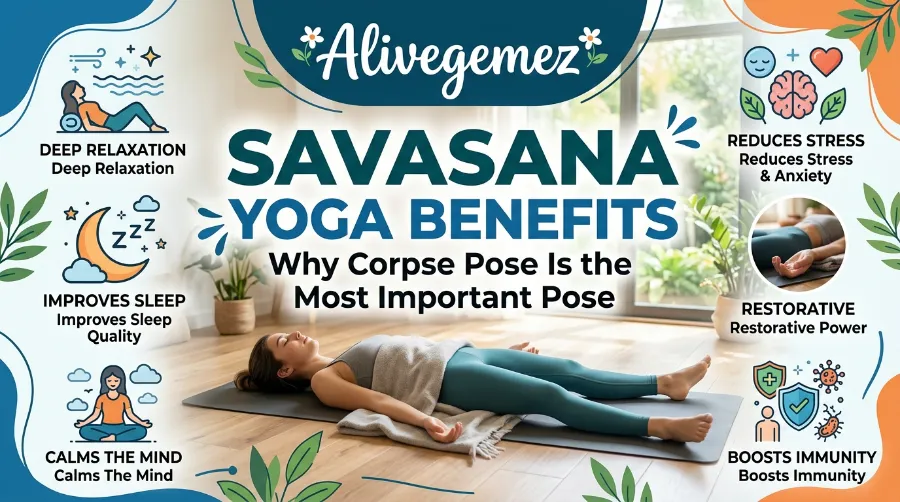 savasana yoga benefits