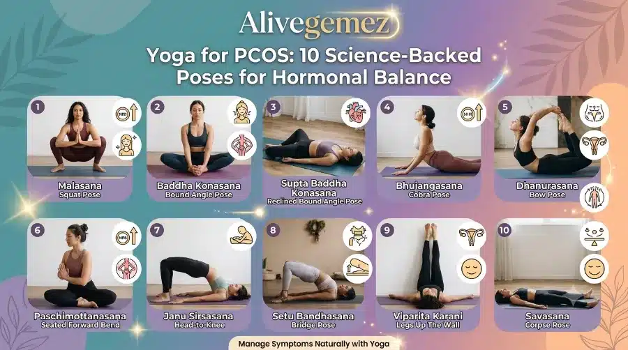 yoga PCOS hormonal balance