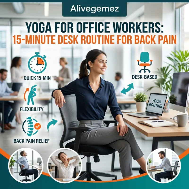 yoga active recovery workout..