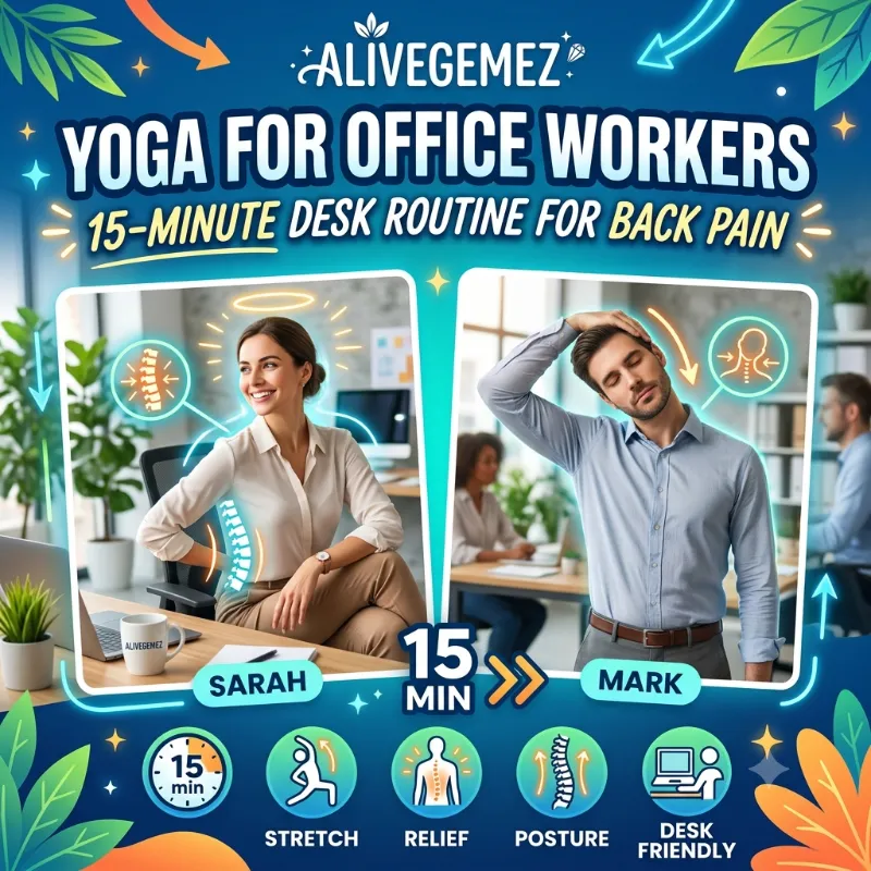 yoga active recovery workout..