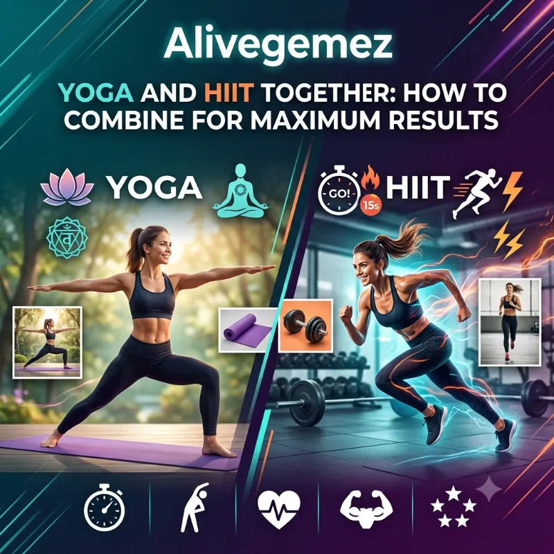 yoga and HIIT workout combine