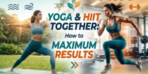 yoga and HIIT workout combine