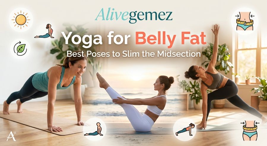 yoga belly fat poses
