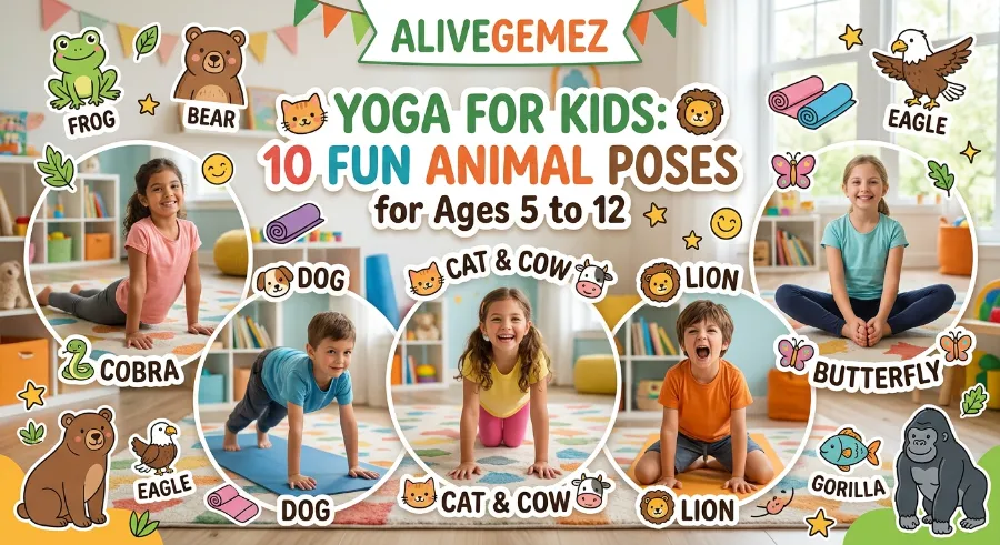 yoga for kids fun poses