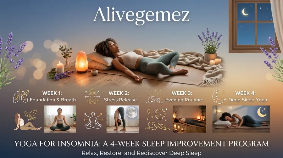 yoga insomnia 4 week plan
