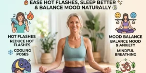 yoga menopause symptoms relief