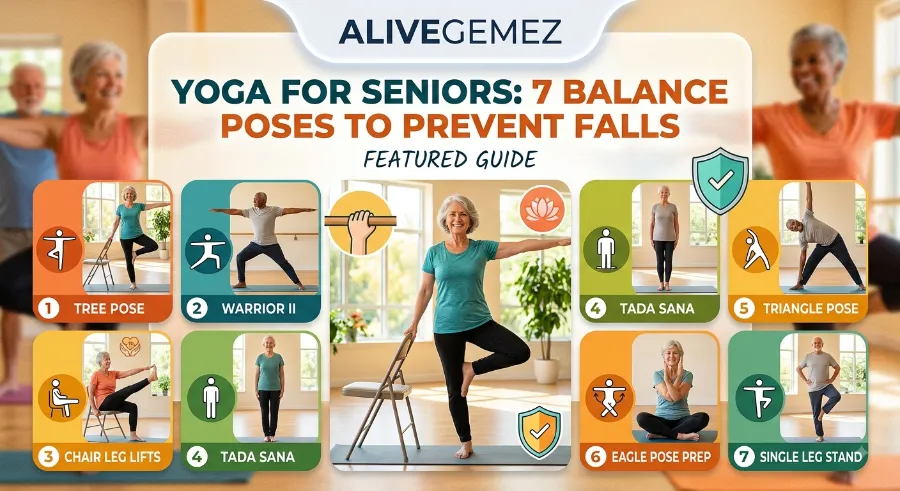 yoga seniors balance falls