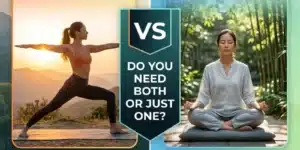 yoga vs meditation practice