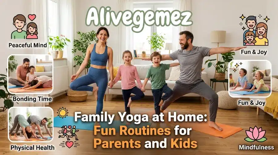 family yoga home routine