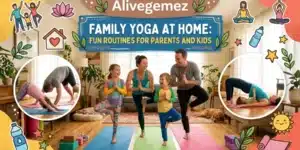 family yoga home routine