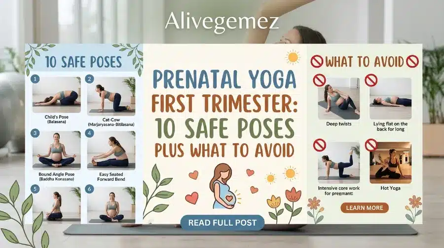 prenatal yoga first trimester