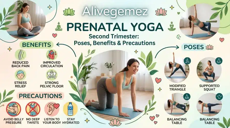 prenatal yoga second trimester
