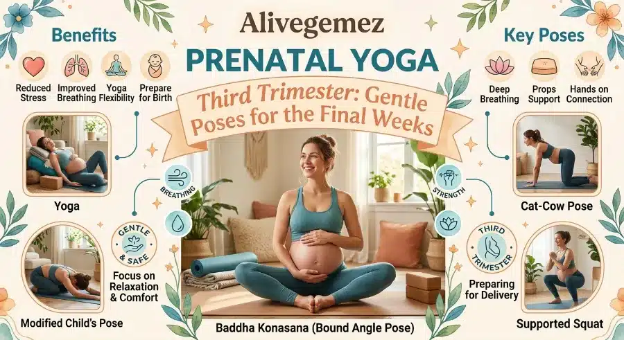 prenatal yoga third trimester